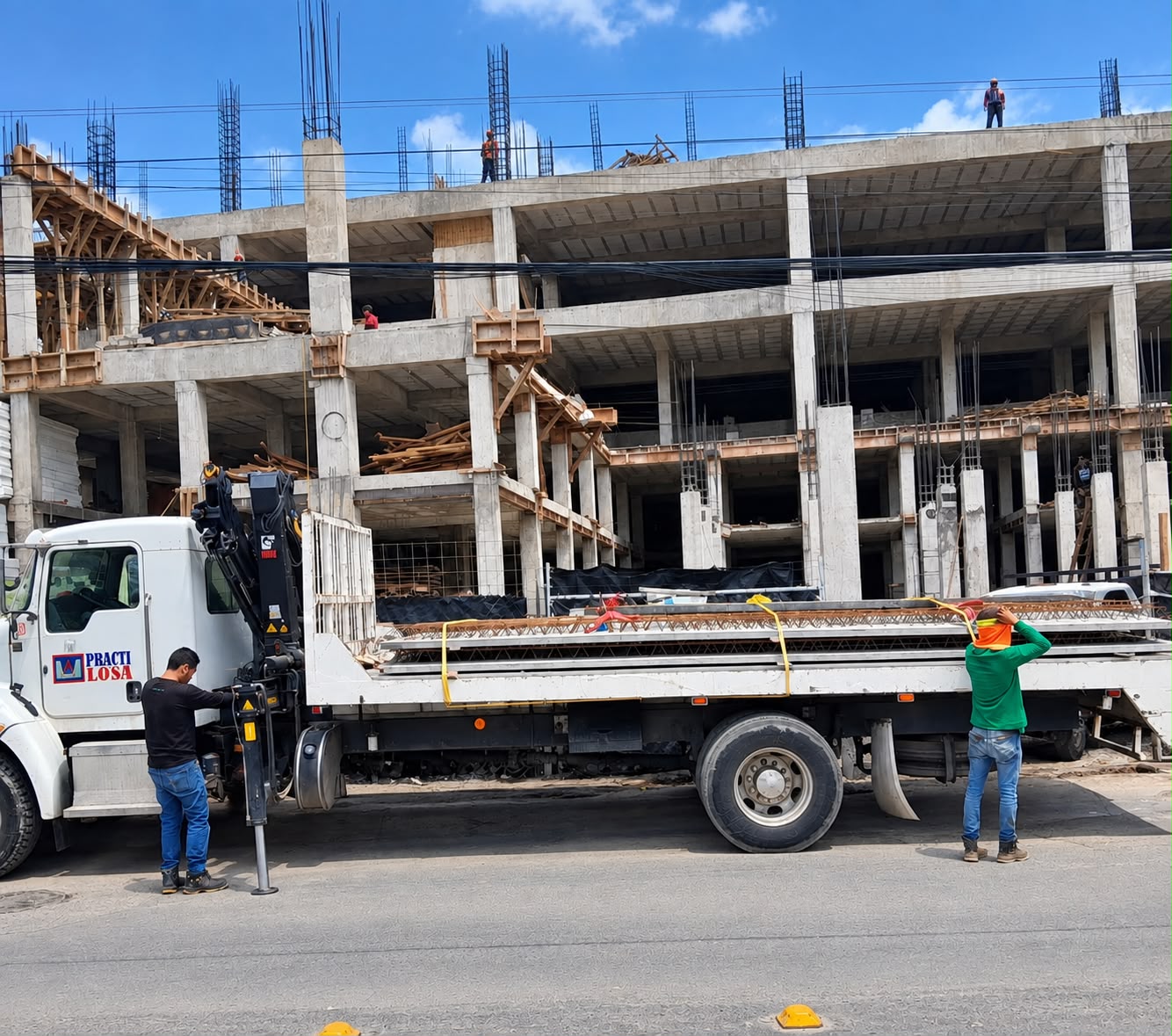 Entrega de producto en obra