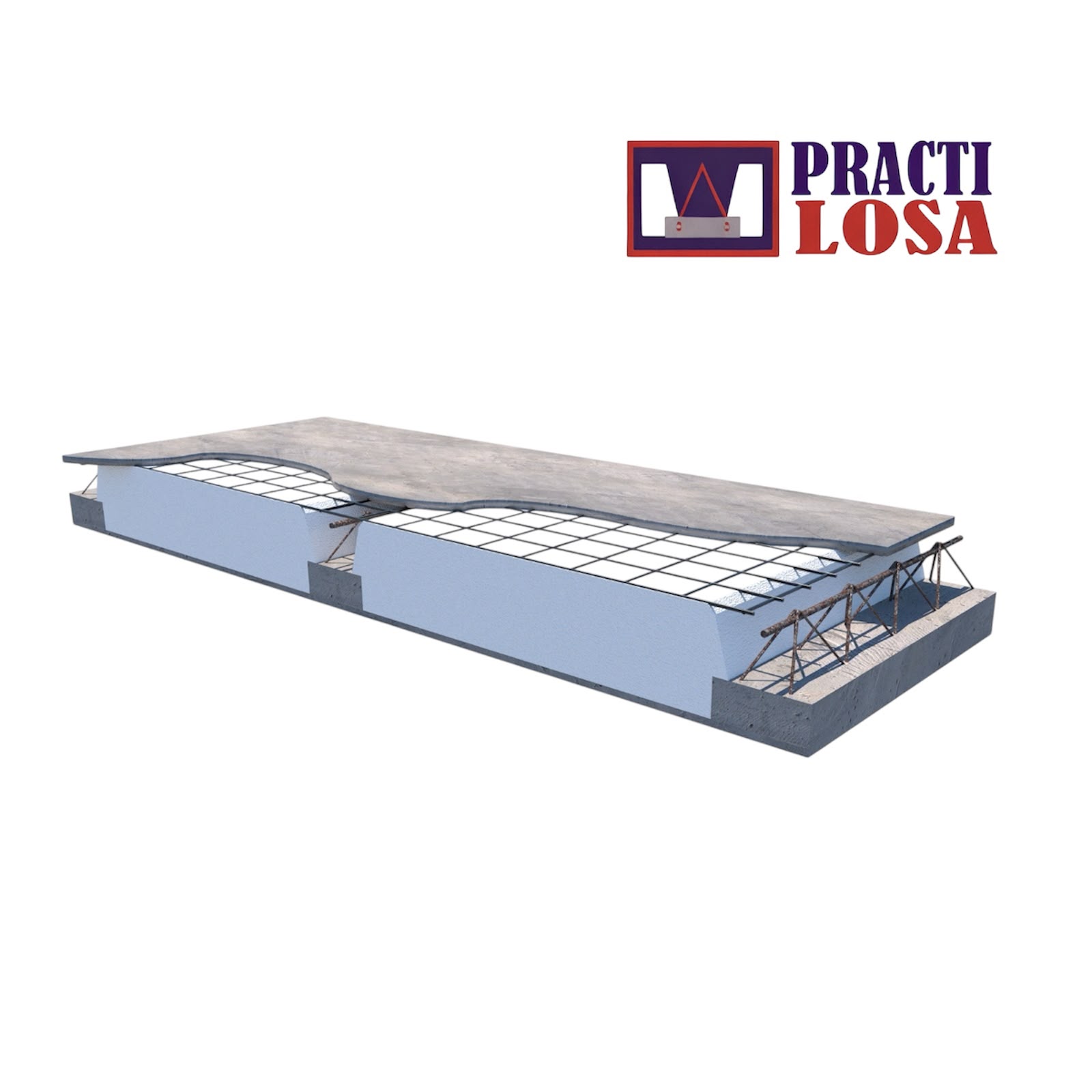 Corte del sistema de losa